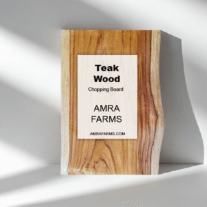Live Edge Teak Wood Chopping Board