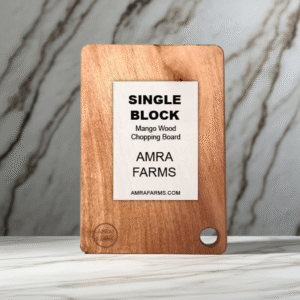 XL Single-Block Wooden Cutting Board