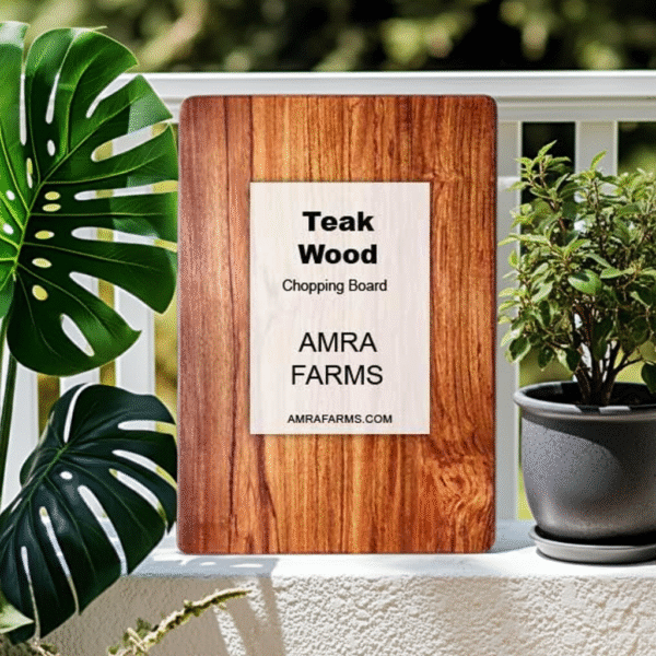 Vegetable Cutting board in Teak - Image 5